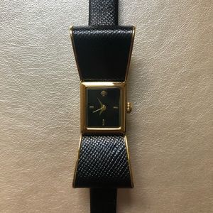 Black Bow Watch: Kate Spade